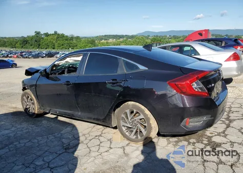 2017 Honda Civic Ex из США, поврежденный, VIN 19XFC2F74HE227468